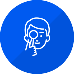 身体検査試験アイコン